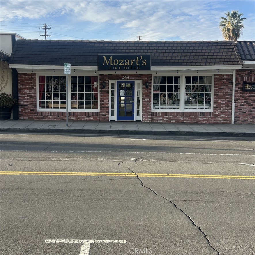 This prime commercial real estate is located in the Downtown Business District; both buildings have housed one of Southern California's most coveted fine gift boutiques.
Our portfolio sale includes side-by-side buildings spanning over +/- 6,845 sf. (218 E. Citrus Avenue +/- 4,745 sf. and 240 E. Citrus Avenue+/-2,100 sf.), offering versatility, flexibility & convenience situated in a bustling location with high foot & vehicle traffic.
If needed to be sold separately to accommodate specific OWNER/USER or INVESTOR requirements, not only are these recognizable structures located in a desirable location, but also caters to a dense affluent demographic. With over 144,000 people in the vicinity, the average household income surpasses $115,000 annually.
Own a timeless piece of history, while establishing your own legendary landmark!
NOTE: Business is NOT for sale.