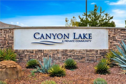 A home in Canyon Lake