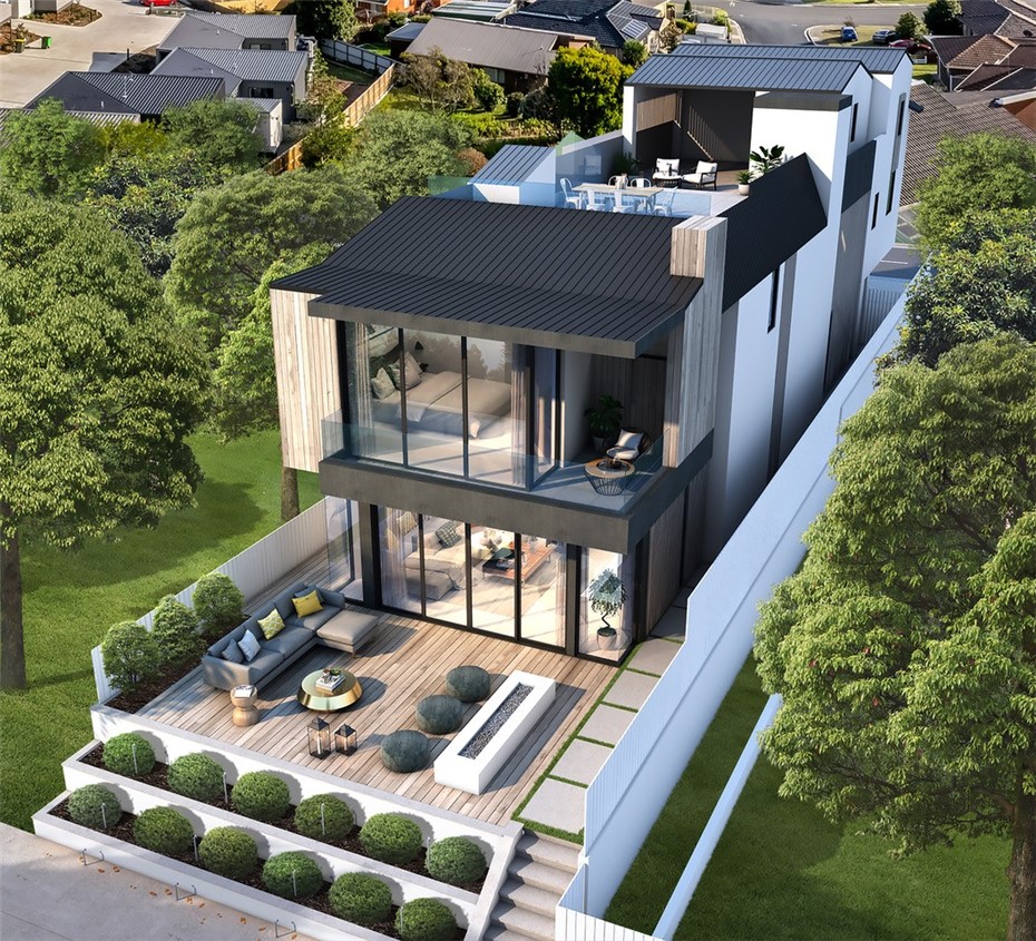 This is an amazing BUILD TO SUIT opportunity in one of the best places in the world. Located on Ocean Boulevard in Corona Del Mar, listen to the waves crashing and take in the spectacular nightly sunsets. A Napa Valley Contemporary inspired home by CJ Light and Associates Architecture. This elegant home boasts four stories, an elevator, 5 bedrooms, 6 full baths, 2 half baths, a separate entry ADU (320 sq ft) with kitchenette, basement level bonus room with bar, a chilled wine wall, upper level lounge, Savant Home AV System, and a covered rooftop deck with full bath, BBQ, spa, and fire pit. Neolith will be used on the counters, fireplace surround, and select walls. Pre-wired for Palladiom Shades. The basement can be configured into a game room, theater and a large storage room. Purchase now and have the opportunity to create it to fit your desires.
Selling AS-IS with these amazing plans.