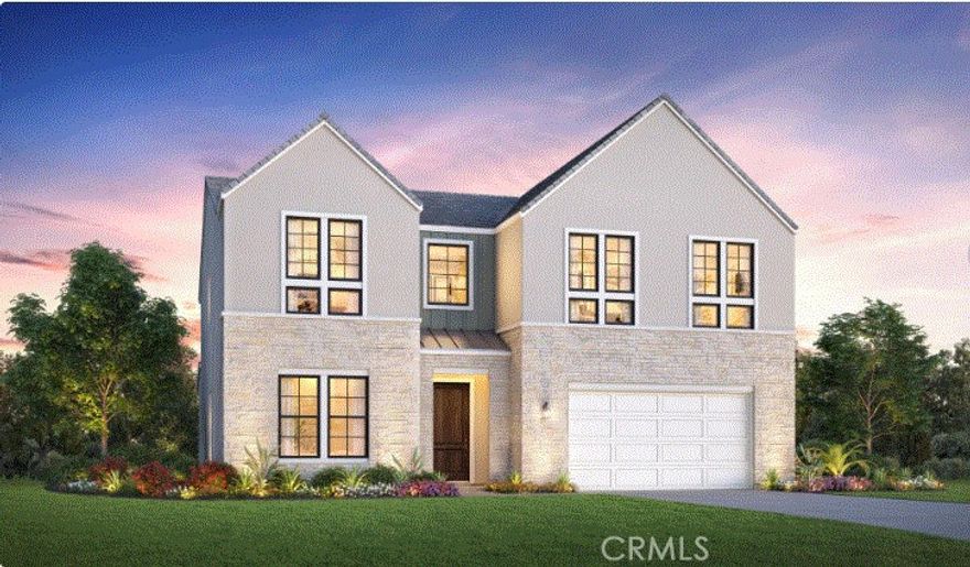 Brand new construction by Toll Brothers-Hidden Oaks, an exclusive community of only 33 luxury estate-sized new homes on expansive, equestrian home sites in an established Chatsworth, CA location, surrounded by nature, mountains and boulders, yet so close to everything you love about the city. This Modern Farmhouse home has over $230,000 in designer upgrades including shower tiling, flooring, cabinet hardware and more! The Beryl home design offers an impressive floor plan with a grand two-story foyer that flows into the large great room featuring a 20’ x 8’ multi-slide stacking door and a dramatic 78”electric fireplace and casual dining area. The open-concept kitchen is defined by a large center island with breakfast bar, 2 side-by-side 30” Wolf induction ranges with a wide 60” hood, Sub-Zero refrigerator, plenty of counter and cabinet space and walk-in pantry. The 12’ x 8’ multi-slide stacking door at the kitchen offers desirable access to the luxurious outdoor living space where you can sit and look out to almost a 41,000 gross sq ft homesite with just under 12,000sf of net pad to enjoy indoor-to-outdoor entertaining. On the second floor, the primary bedroom suite features an expansive walk-in closet and a lush primary bath that offers dual vanities, a large soaking tub, a deluxe glass-enclosed shower with seat, and a private water closet. Secondary bedrooms, two with walk-in closets, come with full private baths and are adjacent to a versatile loft that overlooks the main living area. A first-floor additional bedroom with a private bath and walk-in closet can be found adjacent to a large flex room/office space. In addition to the approx. 36’ long driveway near a peaceful cul-de-sac, this home has a 3-car tandem garage, offering ample space for vehicles, hobbies or additional storage. Side yards are extra wide, spanning 19’ and 15’ on this equestrian-permitted home site. Solar purchase/lease is required. The open and airy floor plan is designed with luxury modern living in mind, ideal for both relaxation and hosting guests. Located within a serene setting, this home provides the perfect balance of comfort with the convenience of nearby shopping and easy access to freeways, entertainment and recreation. Don't miss the opportunity to make this exceptional property your own! Move-in by Halloween 2025. *Photos are computer generated imagery, and not the actual home for sale.