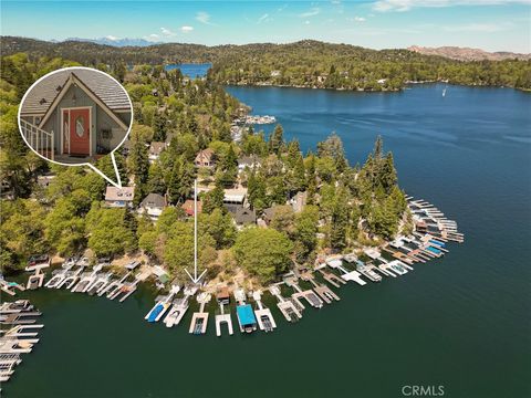 A home in Lake Arrowhead