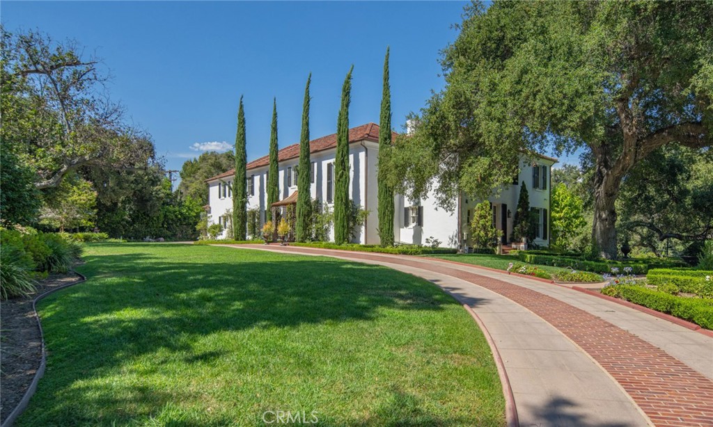 Completely renovated new house, finished in 2014. The original main house has 5,326 sq. ft. plus an additional new add-on of around 2,300 sq. ft., total square footage now is 7,620 sq. ft., not including the basement around 700 sq. ft. with one bath. Highlights of the main house: 5 bedrooms, 7 baths, brand new elevator, brand new stair case, 2 kitchens with high-end Viking kitchen equipment. Most bathrooms of the main house are equipped with steam and Jacuzzi tub, and bidets. The master bedroom itself has 2 baths –his and hers, with totally different designs at best qualities. Top of the line flooring, granite, marble, hardwood floor and built-in carpentry throughout the entire house. Special designer painting throughout the house with Venetian plaster ceiling. 6 all new fire places with remote control lighting and functions. Main house has a 3-car garage. There's more! 3 other separate buildings totaling approx. 1,500 sq. ft. : The pool house - 4 fully loaded gym equipment. The massage room with spa and steam room. The guest house – Game room/ living room upstairs with kitchen and one bed / one bath downstairs, additional 2-car garage with 360 degree turn around floor. San Marino School. Also walking distance to Lacy park.