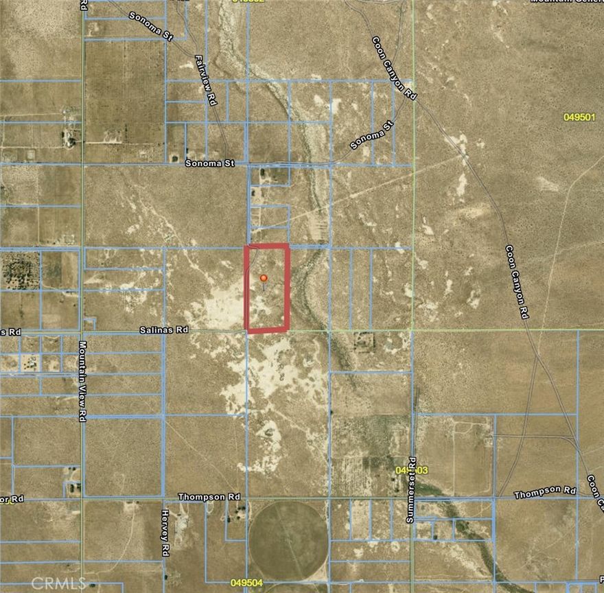 20 acres of wide open, flat, usable land located in Hinkley, Ca. There is power nearby at the property directly to the North. This parcel is zoned for Rural Living and there are several custom built homes and alfalfa farms nearby. The parcel has beautiful views of the mountains and easy trail access to Copper Canyon. The parcels directly north and south are owned by PG&E. This parcel has great potential for development in the future as the Barstow International Gateway project gets underway in Barstow. The parcel is located 6 miles from the Hwy 58 off-ramp and the dirt road to the property is well maintained.