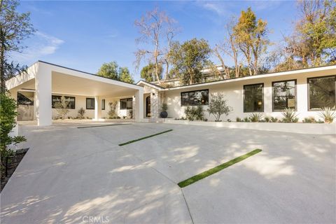 A home in Tarzana