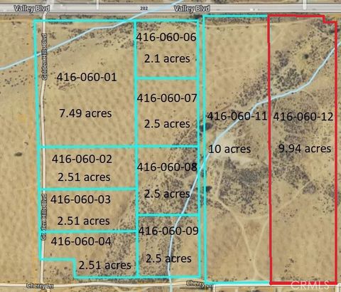 Photo of 0 Valley, Tehachapi, CA 93561 (MLS # SR24022091)
