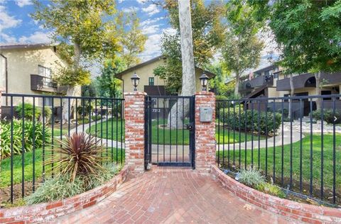 A home in Reseda