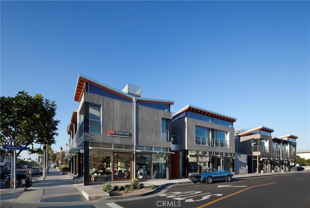 Discover an entirely new way to work at the South Bay’s most exclusive commercial address. This stunning, ocean view, top-level office condo is located at 1300 Highland Shops + Work Lofts—an incredibly unique boutique office complex that seamlessly blends work and pleasure for a lifestyle unlike any other. Ideally situated in the heart of exciting downtown Manhattan Beach, just steps from the sparkling Pacific and award-winning restaurants, this inspired development was designed by master architects to maximize ocean breezes and natural light. Its exposed steel structure, bleached cedar cladding and unique layout echo the community’s modern beach homes, while its 10,000 square foot basement with spa locker rooms, steam showers, and private storage helps you mix more play into your work day. This sleek office condo faces Highland Avenue and enjoys beautiful views of the pacific ocean and incredible sunsets. The unit has a private restroom and separate sink.
MAKE SURE TO WATCH THE VIRTUAL TOUR!!
