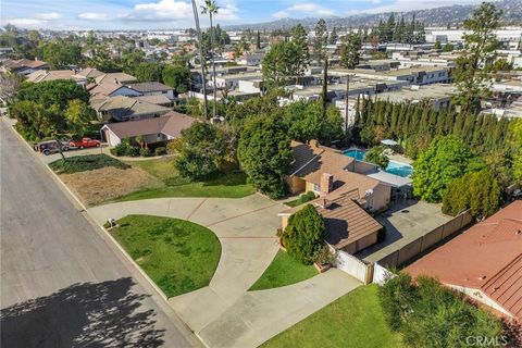 A home in Fullerton