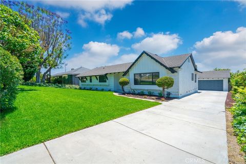 A home in La Habra