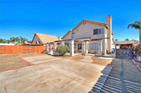 A home in Moreno Valley