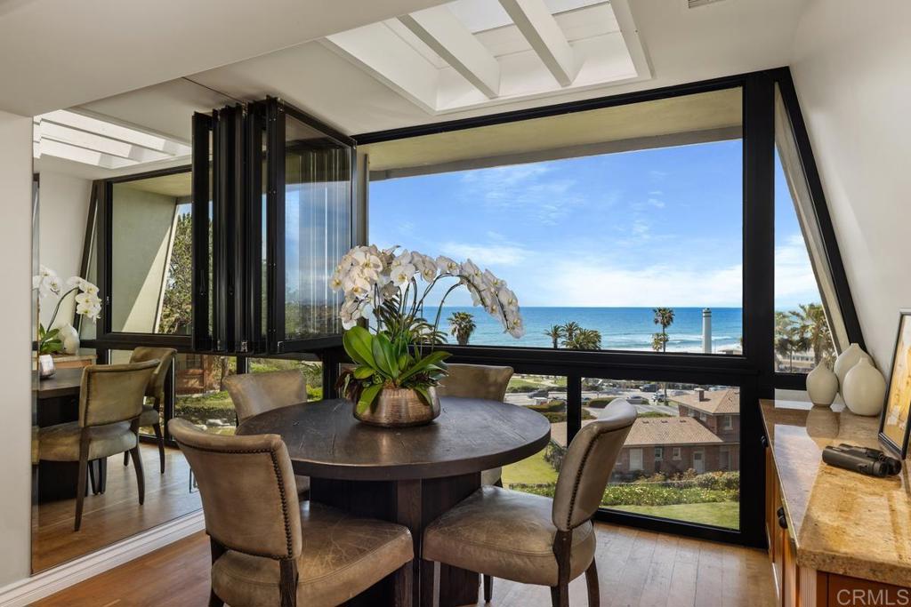 LUXE TOP FLOOR LIVING! Welcome to Del Mar's most desired vacation getaway. This beautiful one bedroom, 1.5 bath condo is one of a kind. Experience the perfect retreat, fully furnished with top floor views of the ocean. This well-appointed condo features top of line finishes throughout, Hardwood floors, Cal king bed, washer and dryer, AC and exclusive use of the 5 star hotel L'AUBERGE. Close to the best dining at Del Mar plaza and the brand new One Paseo Shopping and dining ..and of course the endless strolls along the beach and the easy coastal life living. CALL FOR AVAILABILITY. other months of 2025. Text listing agent, Delia. ALL INFORMATION PROVIDED TO BE VERIFIED BY CO OP AGENT.