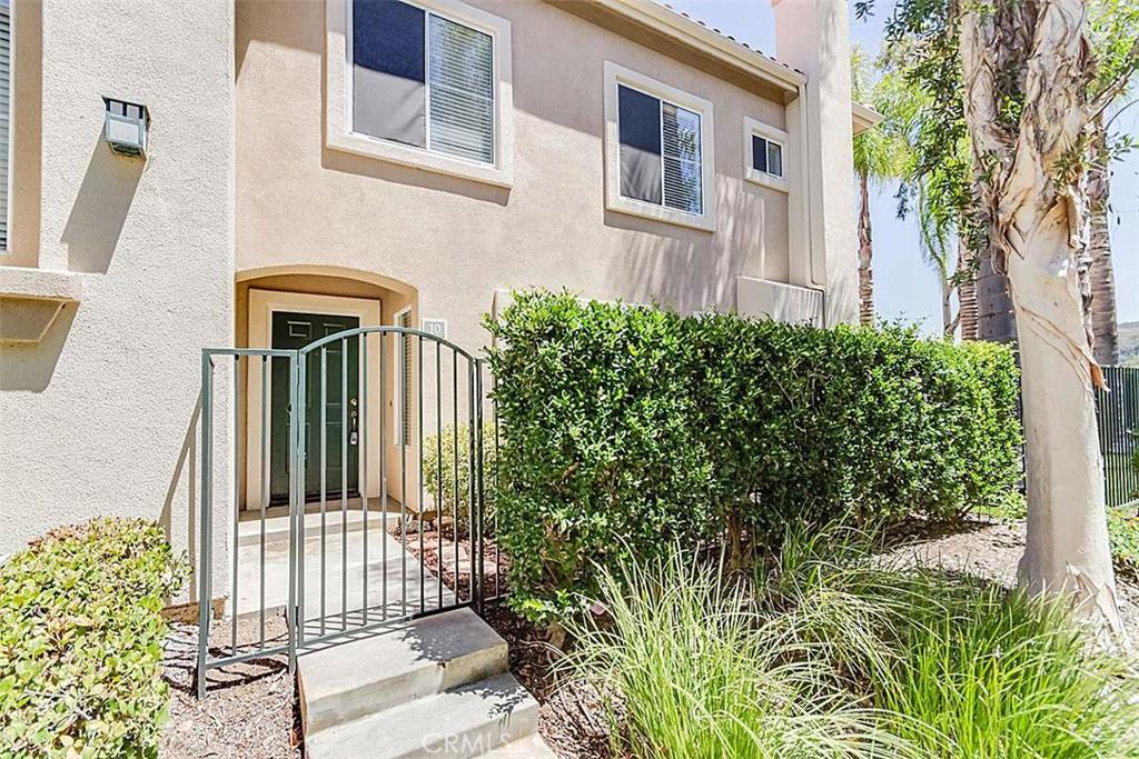 Private completely remodeled 3 bedroom 2 1/2 bath townhome with large wrap around newly landscaped yard with a pano view of the hills. This open floor plan is beautiful, light and bright with fresh paint, new carpet, new tile flooring in the master bath, new granite in the kitchen and upstairs bath rooms, refurbished bath tubs, new kitchen appliances--a new stove, new microwave and a new dishwasher and new dual stainless steel sinks. New baseboards through out. This townhome is in an end unit in a private location to the rear of the tract with a 2 car attached garage. Lots of guest parking near by. Short distance to the community pool, Mesa Linda Park and across the street from Tijeras Creek Golf Course. Convenient to shopping, schools, terrific restaurants and the 241 Toll Road.
