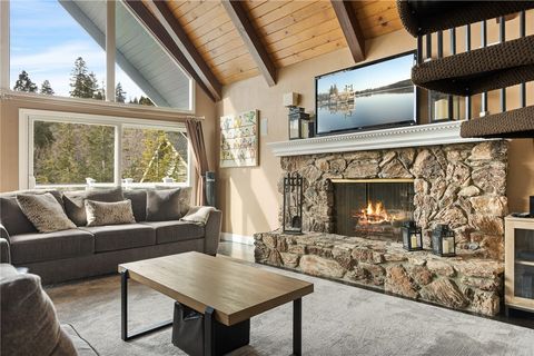 A home in Lake Arrowhead