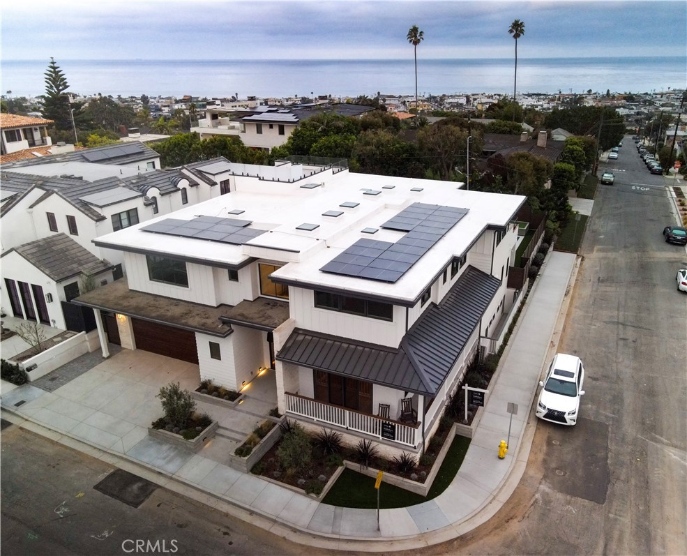 Custom new build. All levels except basement have beautiful ocean views. 7 bedroom 7.5 bath 7832 sq ft. Movie rm, yoga/game rm, full bar in basement. Pool w/pool dining. Fire pit, wrap around deck in front of house. Master deck, office deck, roof top deck all with beautiful ocean views. This home also has an elevator and a 4 car garage. There is far too much to write up on this house. It's a must see! Magnificent home in the highly desired Hermosa Hills with awesome views. Call for walkthrough.