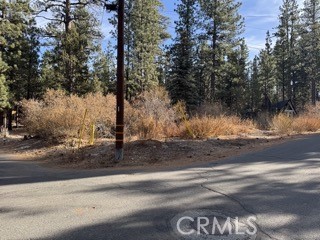 Great corner lot. This parcel is well located in the beautiful city of Big Bear. Established neighborhood. Close to all the great attractions in big bear.