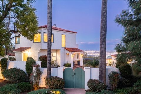 A home in Rancho Palos Verdes