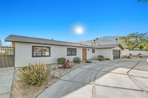 A home in Palm Springs