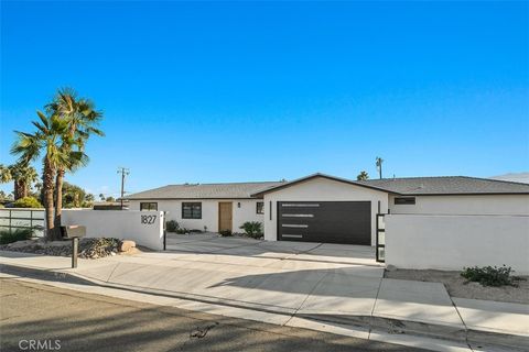 A home in Palm Springs