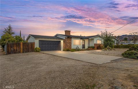 A home in Yucaipa