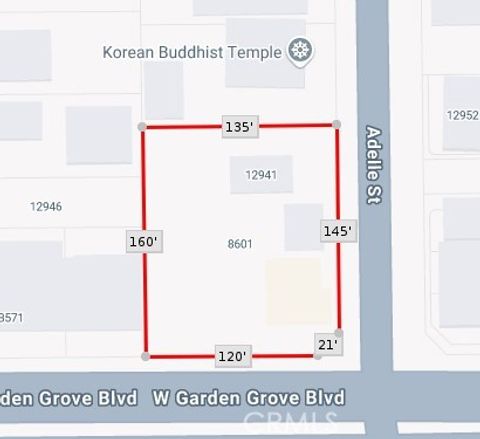 8601 Garden Grove Boulevard Garden Grove CA 92844