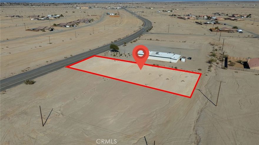 Nearly an acre of land in a growing area of Thermal, CA (Salton Sea). This land is perfect for a mixed type use building or build your dream home.
Water, Electricity, and utilities are right next door to this lot. Lot measures 29,974 square feet. This is perfect for someone wanting to buy and
hold or to develop. Don't forget the potential Lithium Boom for the area. Contact the listing agent for information on land development and other possible uses including installation of mobile or manufactured homes.