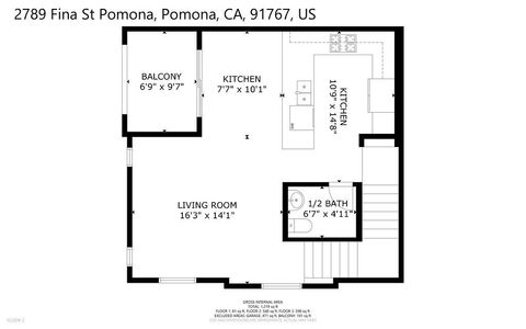 A home in Pomona