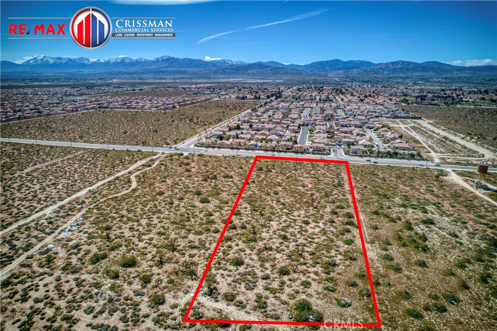 5.38 acres of Palmdale City Light Industrial land ready for your development and use. Immediately adjacent to continuing residential developments on the south side of Palmdale Blvd. Pursuant to Palmdale City Municipal Code Title 17, permitted uses include: Agricultural support sales and services, aquaculture, horticultural production, fueling stations, travel centers, vehicle and equipment repair, auto repair, vehicle sales, car sale, truck sales, towing, car wash, restaurants, film production, brewing, distilling, construction and contractor yards, food manufacturing beverage manufacturing, indoor warehousing, light manufacturing, light processing, mini storage, outdoor storage, government, social services, athletic fields, commercial recreation and sports, community assembly, day care, instructional services, vocational and trade schools, live work, animal s sale and service, auction, building materials, convenience stores, food preparation, commercial kitchens, general retail, grocery store, kennels and animal boarding, laundromat, medical services, plant nursery, garden center, office use, smoke shop, tattoo, veterinary hospital, trucking facility, freight facility, recycling.