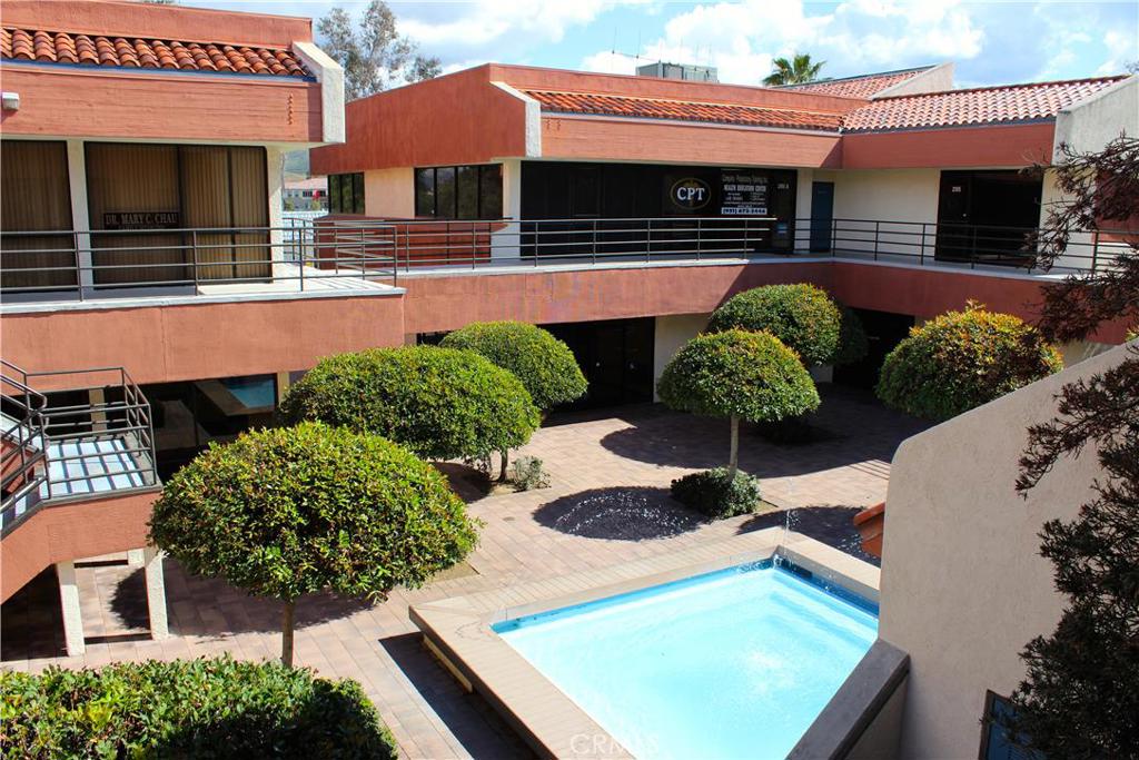 Build to Suite! Choose your carpet/baseboards etc; discuss improvements with Seller before you move in! Including moving walls, if you need extra space! The longer the lease term, the more possible improvements. Suite 245 is conveniently located right off the 215 freeway in the retirement community of Sun City, CA. Your patients/clients will be greeted by a beautifully landscaped courtyard with a soothing water feature. Located in a gated, professional building of over 28,000 square feet bordering neighborhood shopping centers interspersed with Retail, Administrative, and Medical offices. The 1328 sq ft. suite includes a waiting room, front desk, 4 exam rooms with sinks (can be removed), a break room, storage room, and a sunny office. Not a NNN Lease- UTILITES, INSURANCE & TAXES are all Included in lease!