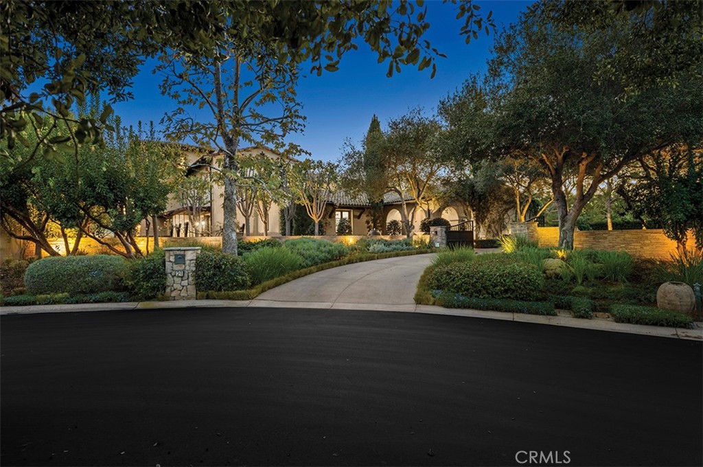 Beautiful custom estate with views.