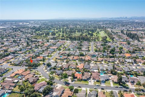 A home in Downey