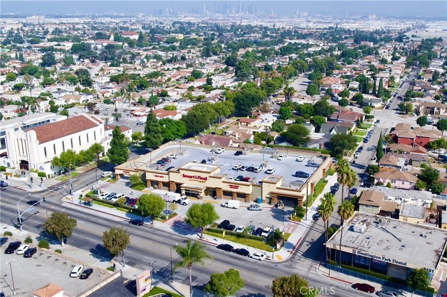 Realty Group Advisors is pleased to present 3111 E Florence Avenue for sale in Huntington Park, California. This freestanding, single-tenant, ±28,000-square-foot retail building sits on a ±1.4-acre lot and is fully leased to Smart & Final, one of the longest operating food retailers in the United States. The property features excellent visibility at the signalized intersection of Florence Avenue and Mission Place, with a combined average daily traffic count of more than 33,000 vehicles. 3111 E Florence Avenue is easily accessible to consumers via I-710 to the east, I-110 to the west, I-105 to the south, and I-10 and I-5 to the north. Additionally, a bus stop along a 38-stop bus route is located directly in front of the building, and Dial-A-Ride taxi services are readily available. This accessibility allows the property to reach the strong surrounding demographics in the Huntington Park area, which is one of the most densely populated markets in Southern California. Within a five-mile radius of the building live more than 1 million residents, who contribute to a consumer spending total of over $7.2 billion. Located just seven miles south of Downtown Los Angeles, the property is situated along a well-established urban street retail district. It draws from the popular surrounding communities of Lynwood, Bell, and Maywood. With its ease of access and strong surrounding demographics, 3111 E Florence Avenue offers an excellent e-commerce-proof investment opportunity in the Gateway Cities district of southeastern Los Angeles County.