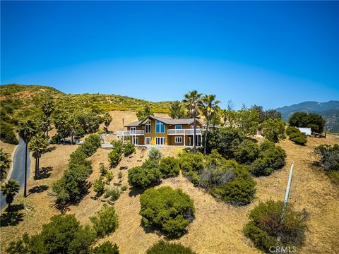 A home in Modjeska Canyon