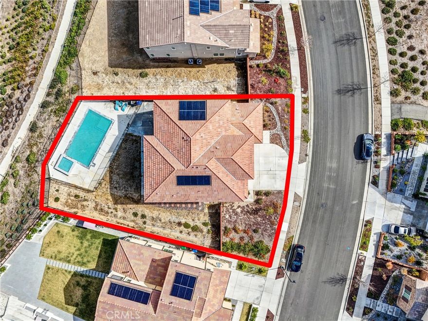 Beautifully Upgraded Corona Pool Home atop the Hills of West Corona. Come to see the house stay for the View. 5 Bedrooms 5 bathrooms with a Full bath and Downstairs bedroom. Resort like living with a Pool and jacuzzi and oh that beautiful view. Solar, quartz countertops, stainless steel appliances, upgraded cabinetry plenty of upgrades throughout the house with an Open Floorplan for entertaining. Plenty of natural lighting, close to schools, shopping, golfing and the Freeways and a 15-minute drive to Orange County.