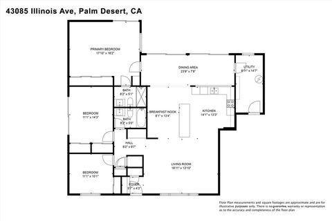 A home in Palm Desert