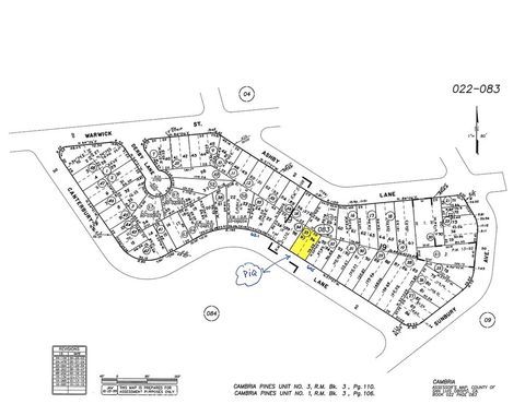 Tiny photo for 0 Canterbury Lane, Cambria, CA 93428 (MLS # SC22191906)