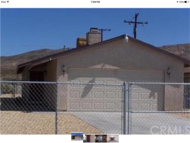 Comfortable home for 1st time homeowners with updated New Dishwasher, Stove, Evaporator cooler, and more. Completely fenced front and back. Large shed and attached garage. Close to the heart of Barstow with easy freeway access for commuters. Call today for an appointment. Association Amenities: None # of RV Spaces: 0 Special Features: ,,SHNONE Lot Location Type: Standard Location Special Features: Cable TV,Garage Door Opener # of Attached Spaces: 2 # of Detached Spaces: 0