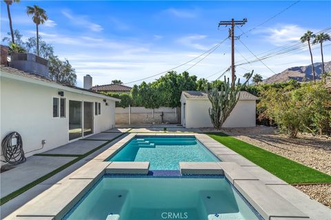 A home in Palm Springs