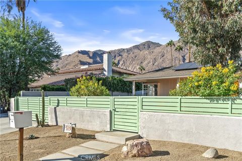 A home in Palm Springs