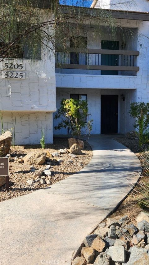 A home in Palm Springs