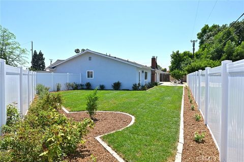 A home in Yorba Linda