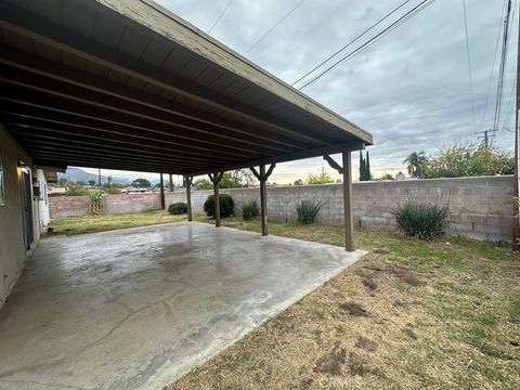 A home in San Bernardino