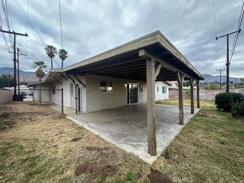 A home in San Bernardino