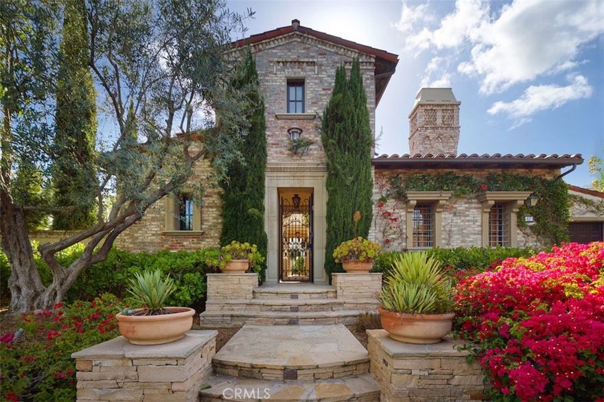 Beautiful Shady Canyon semi-custom home.