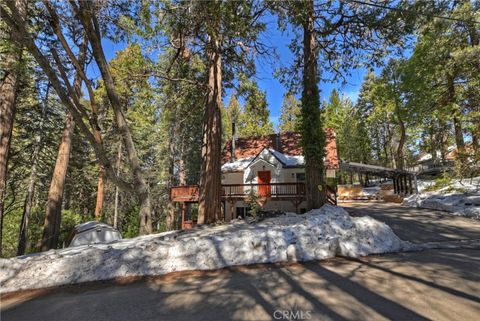 A home in Lake Arrowhead