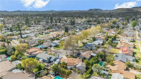 A home in Canoga Park