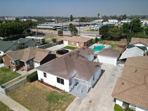 A home in Compton