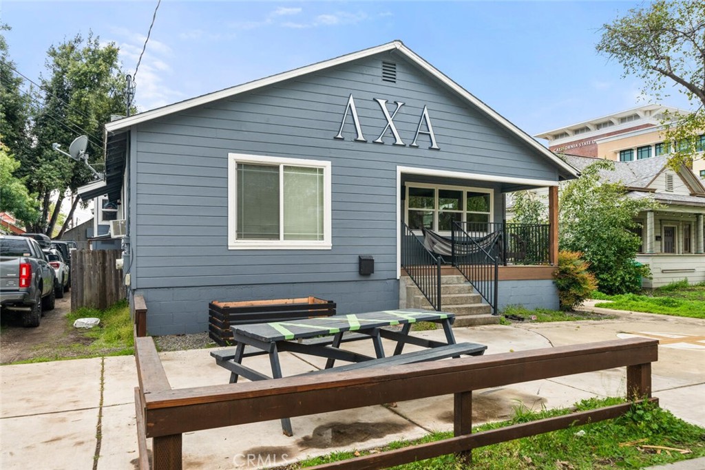 Located in the heart of Downtown Chico, this outstanding duplex presents an incredible investment opportunity. Positioned just steps from California State University, Chico, and within walking distance of the city’s vibrant dining, shopping, and entertainment scene, this property is perfectly suited for student housing, long-term rentals, or even a multi-generational living arrangement. This well-maintained duplex offers a total of eight spacious bedrooms and four bathrooms, providing ample living space for tenants. Each side of the property features its own fully equipped kitchen, allowing residents to prepare meals with ease. The shared laundry area adds an extra layer of convenience, ensuring hassle-free living. Beyond the interiors, the property boasts private outdoor spaces, perfect for enjoying barbecues, social gatherings, or simply unwinding in the fresh air. Additionally, the off-street parking ensures residents have a secure and convenient place to park their vehicles, a valuable feature in a bustling downtown location. A large storage shed is also included, offering extra space for belongings, bicycles, or maintenance equipment. Situated in one of Chico’s most highly sought-after investment areas, this property offers both strong rental potential and long-term appreciation. Whether you're looking to expand your real estate portfolio or secure a lucrative investment in a prime location, this duplex is an opportunity you don’t want to miss!