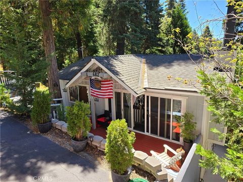 A home in Lake Arrowhead