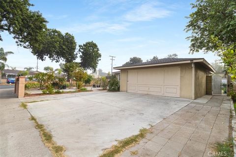 A home in Santa Ana