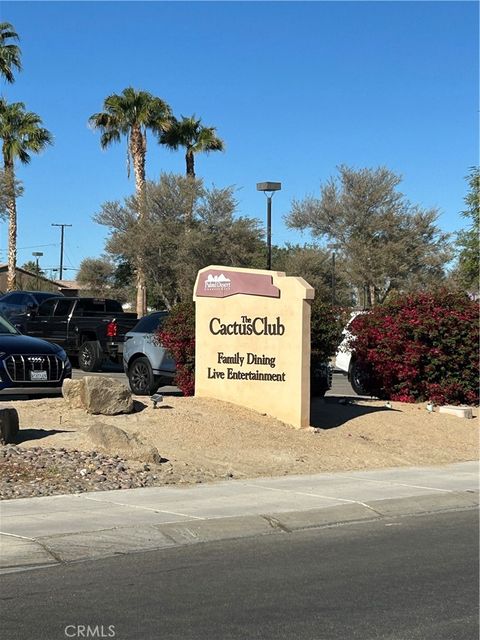 A home in Palm Desert